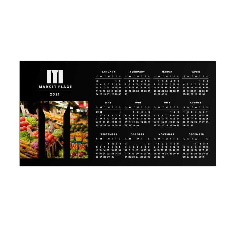 Magnet Calendar - Market